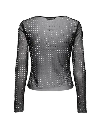ONLY | Langarmshirt ONLHILEN | schwarz